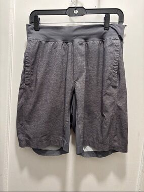 lululemon athletica Men's Charcoal Grey Athletic Shorts